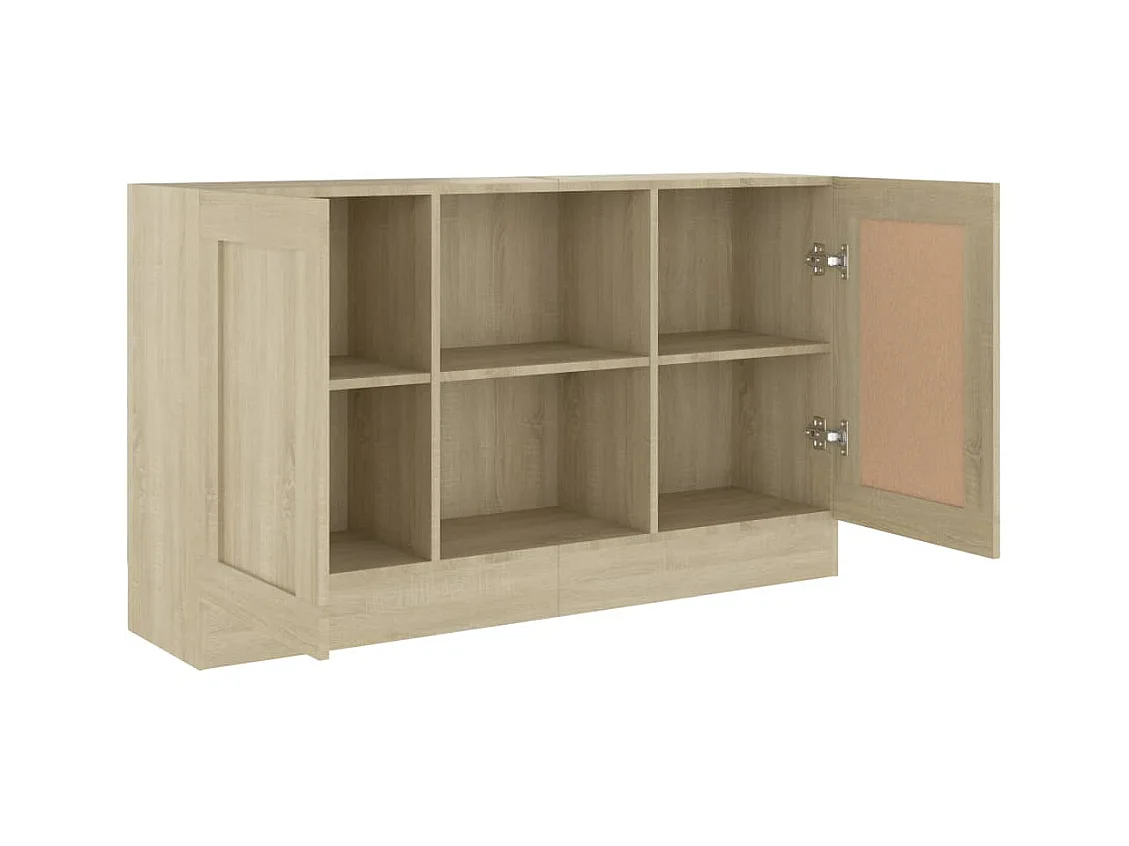 Credenza | Buffet | Armadio Rovere Sonoma 120x30,5x70 cm in Legno Multistrato