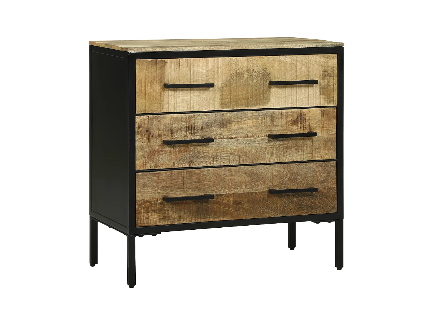 Buffet | Bahut | Meuble de rangement 70x35x70 cm en bois massif de mangue