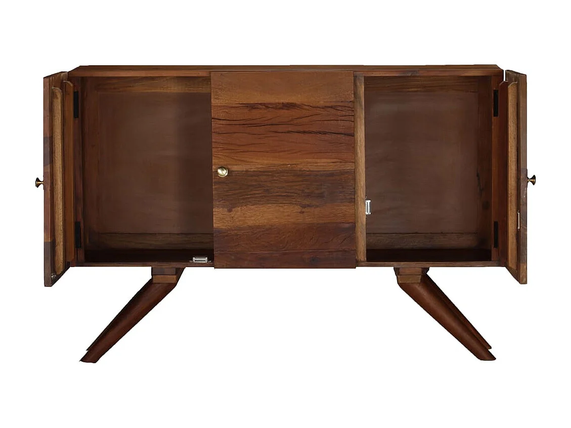 Buffet | Bahut | Meuble de rangement Bois recyclé massif 110x30x75 cm Marron