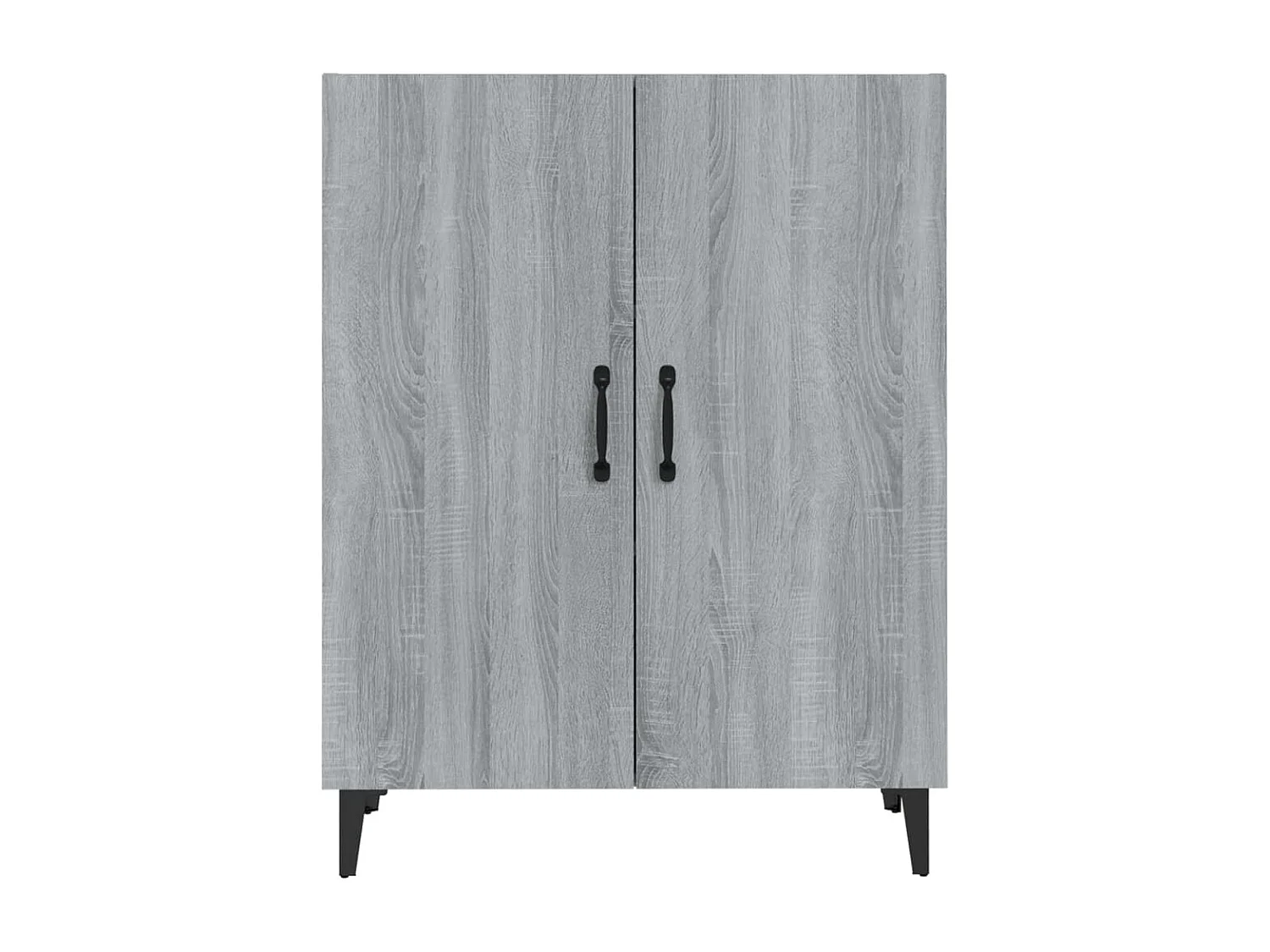 Credenza | Buffet | Armadio Grigio Sonoma 70x34x90 cm in Legno Multistrato