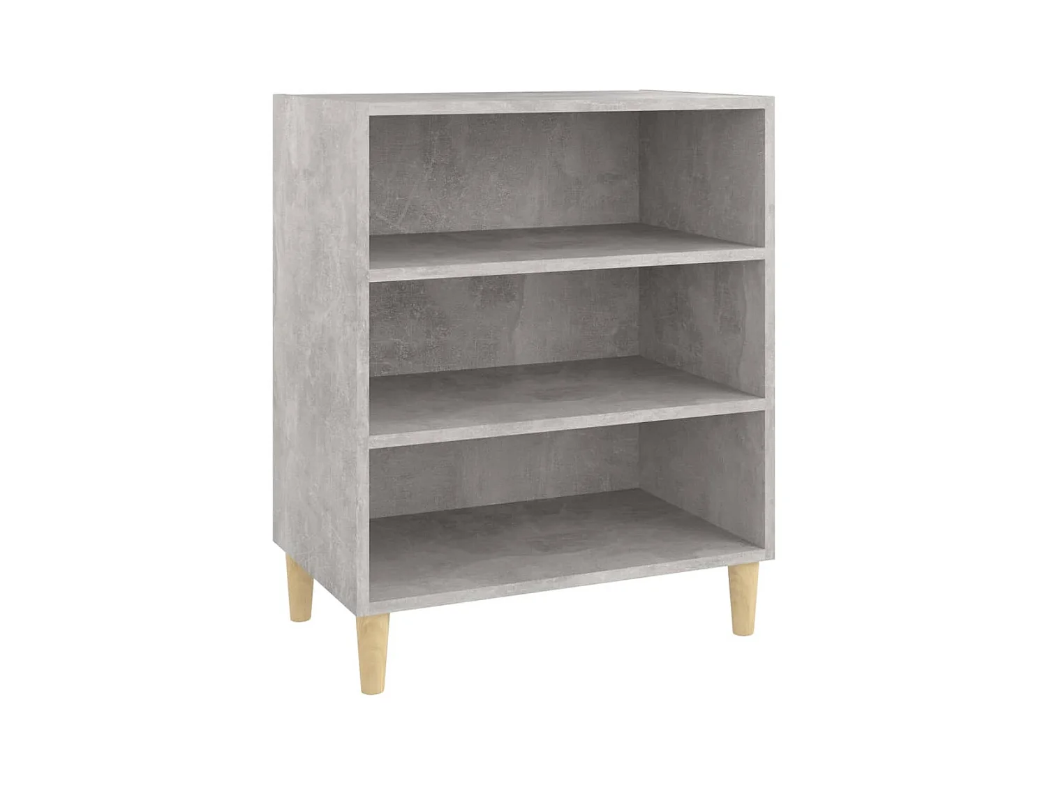 Credenza | Buffet | Armadio Grigio Cemento 57x35x70 cm in Legno Multistrato