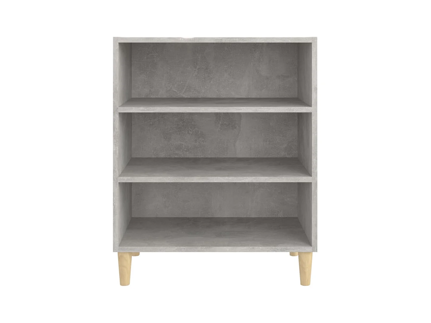 Credenza | Buffet | Armadio Grigio Cemento 57x35x70 cm in Legno Multistrato