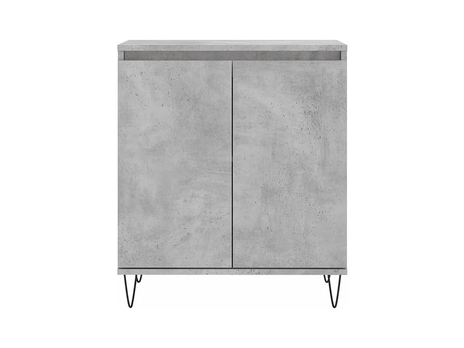 Credenza | Buffet | Armadio Grigio Cemento 60x35x70 cm in Legno Multistrato