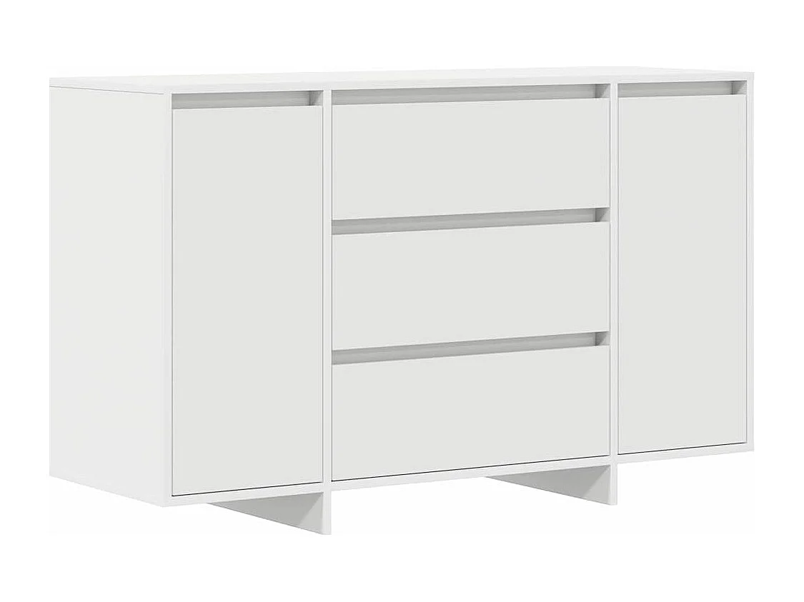 Buffet | Bahut | Meuble de rangement Blanc 120x41x75 cm en bois d'ingénierie
