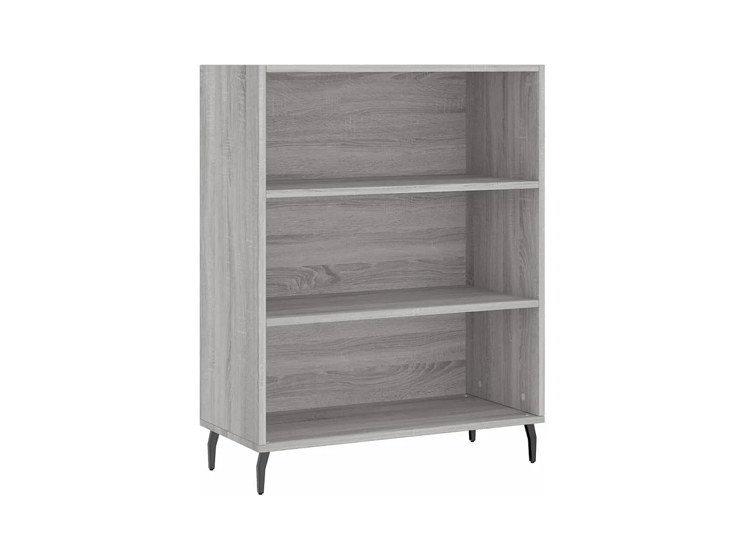 Credenza | Buffet | Armadio Grigio Sonoma 69,5x32,5x180 cm Legno Multistrato