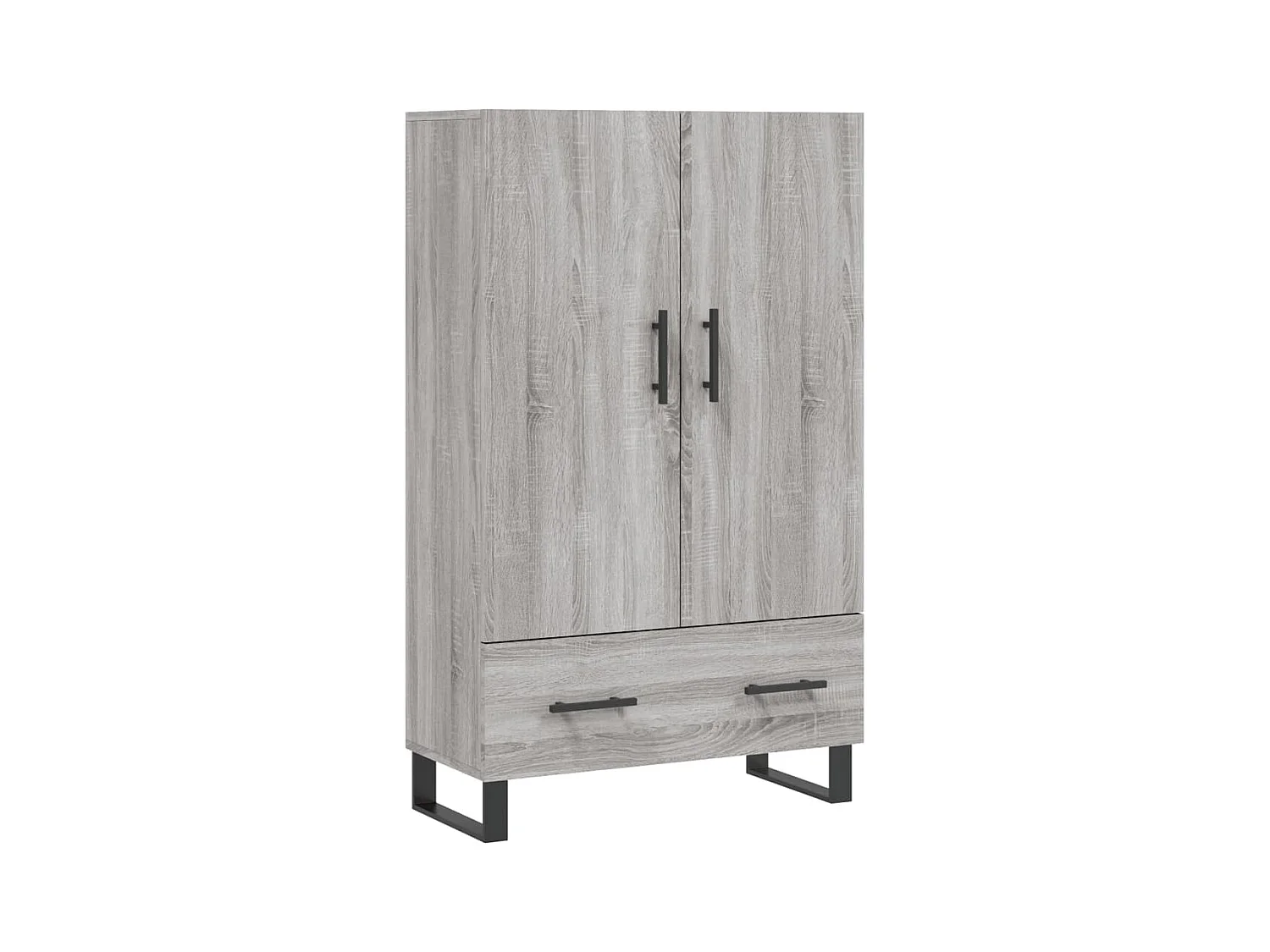 Buffet | Bahut | Meuble de rangement haut sonoma gris 69,5x31x115 cm bois d'ingénierie