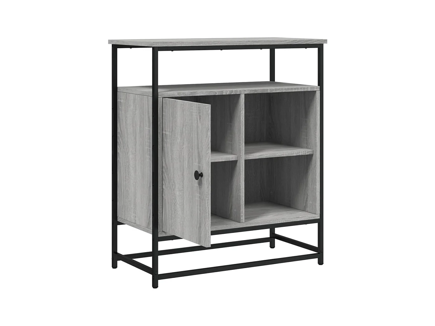 Buffet | Bahut | Meuble de rangement sonoma gris 69x35x80 cm bois d'ingénierie