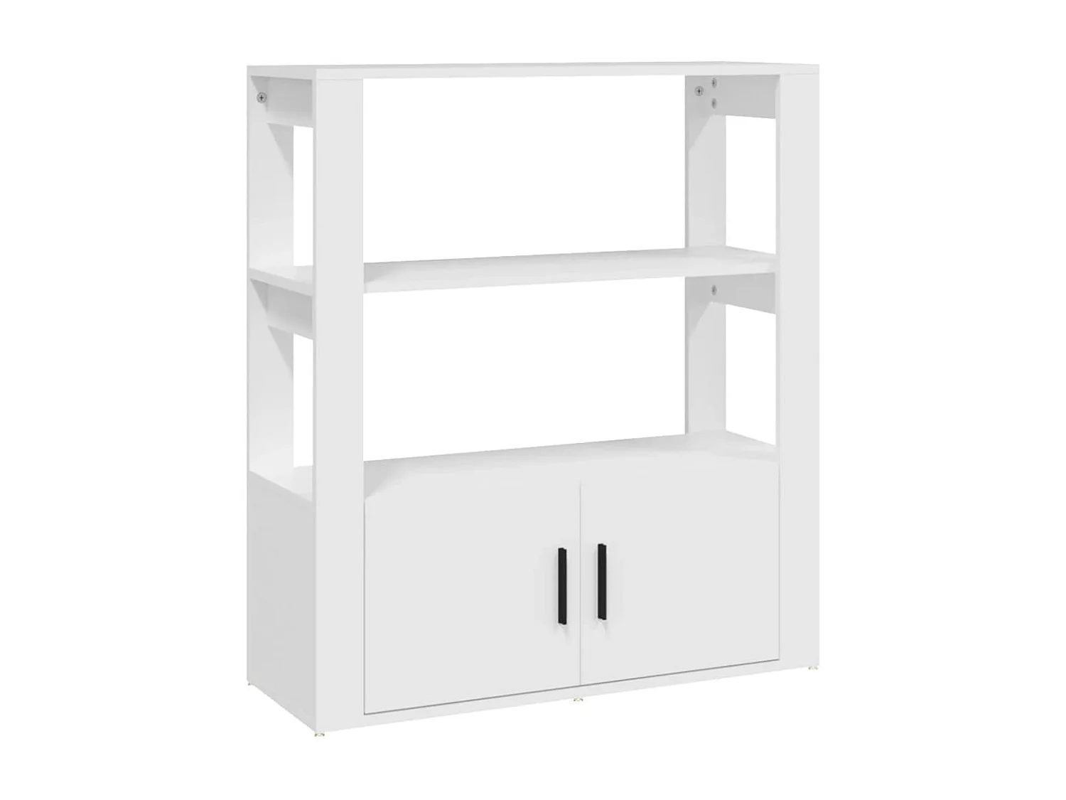 Buffet | Bahut | Meuble de rangement Blanc 80x30x90 cm Bois d'ingénierie