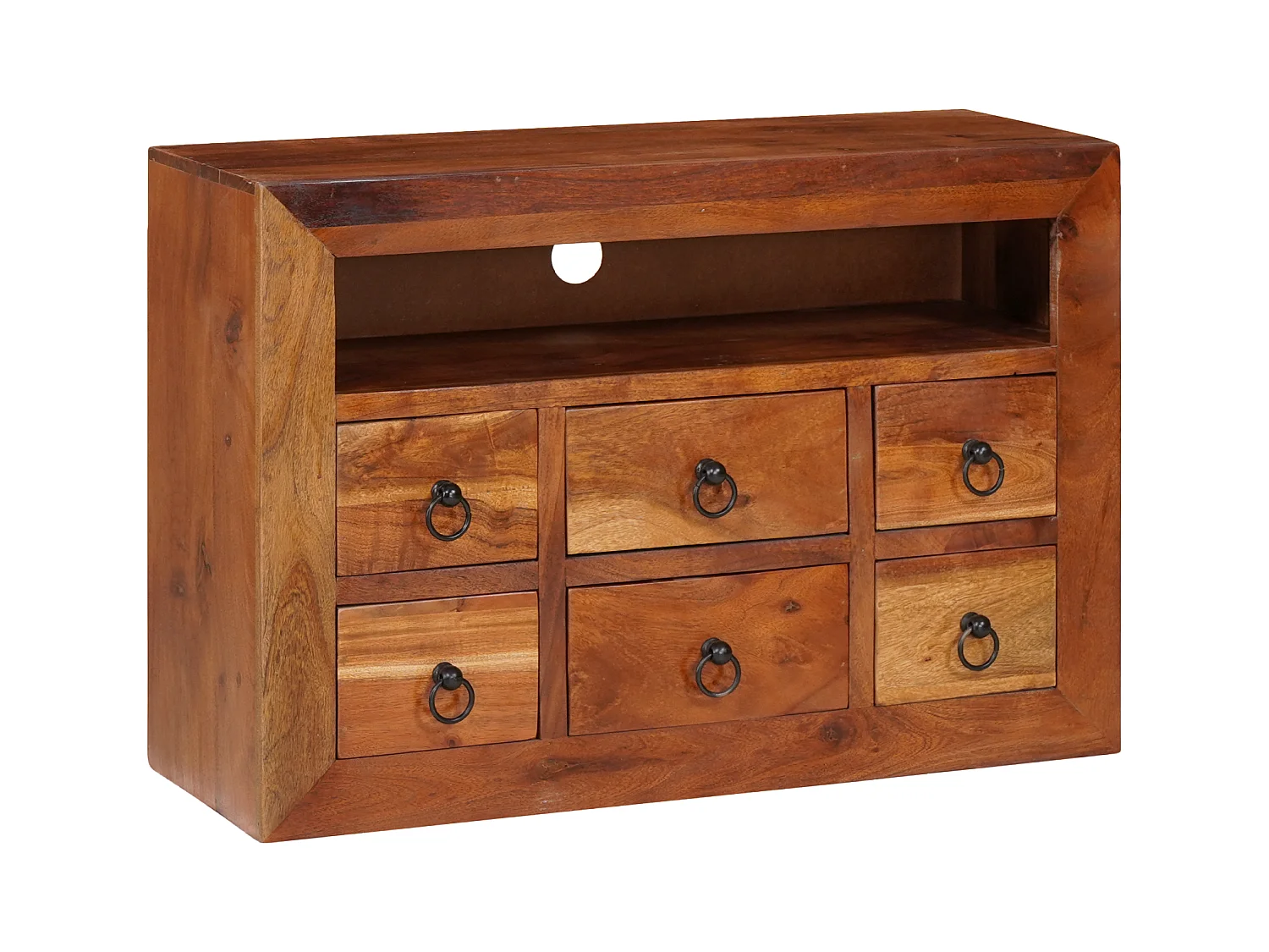 Buffets & Commodes | Bahuts | Meuble de rangement Marron 80 x 30 x 55 cm Bois d'acacia massif
