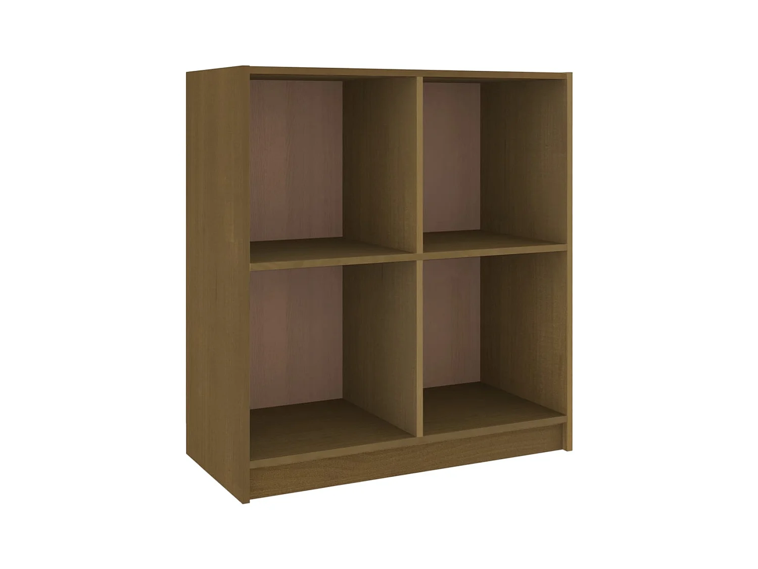 Buffet | Bahut | Meuble de rangement Marron miel 70x33x76 cm Bois massif de pin