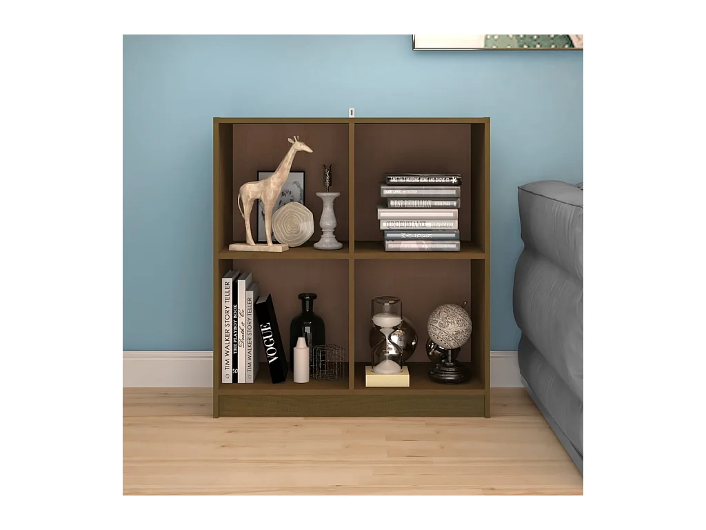 Buffet | Bahut | Meuble de rangement Marron miel 70x33x76 cm Bois massif de pin