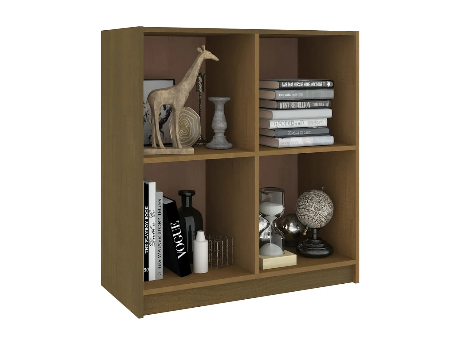 Buffet | Bahut | Meuble de rangement Marron miel 70x33x76 cm Bois massif de pin