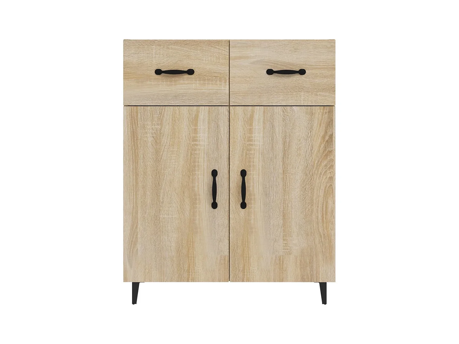 Credenza | Buffet | Armadio Rovere Sonoma 69,5x34x90 cm in Legno Multistrato