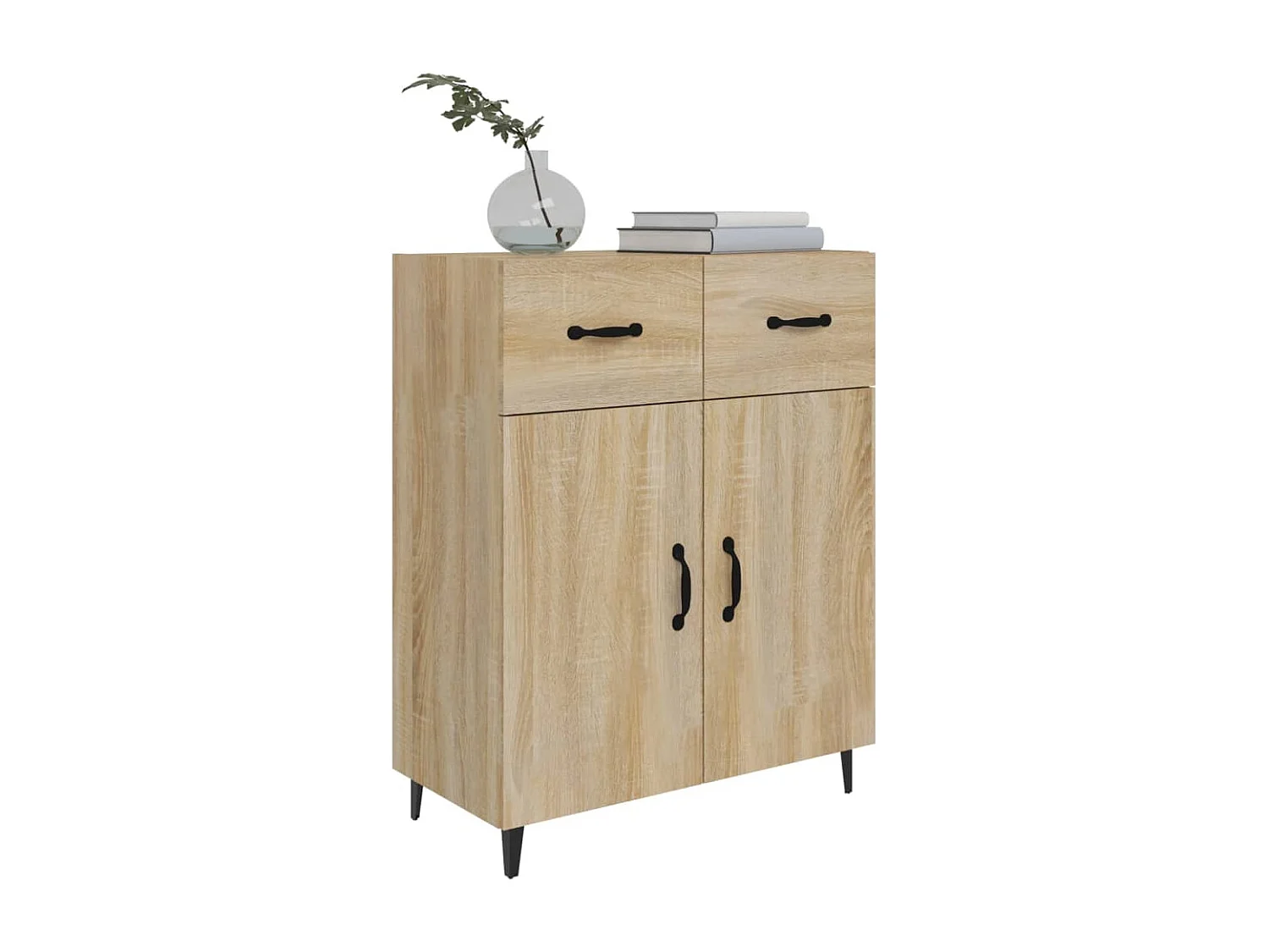Credenza | Buffet | Armadio Rovere Sonoma 69,5x34x90 cm in Legno Multistrato