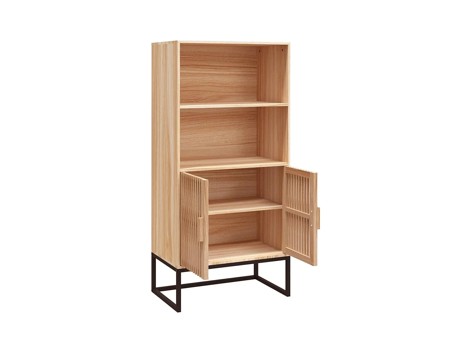 Credenza | Buffet | Armadio 60x35x125 cm in Legno Multistrato