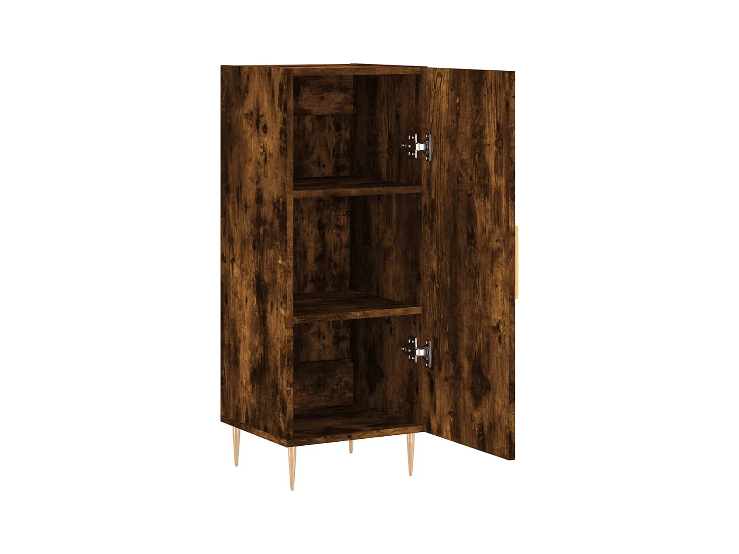 Credenza | Buffet | Armadio Rovere Fumo 34,5x34x90 cm in Legno Multistrato