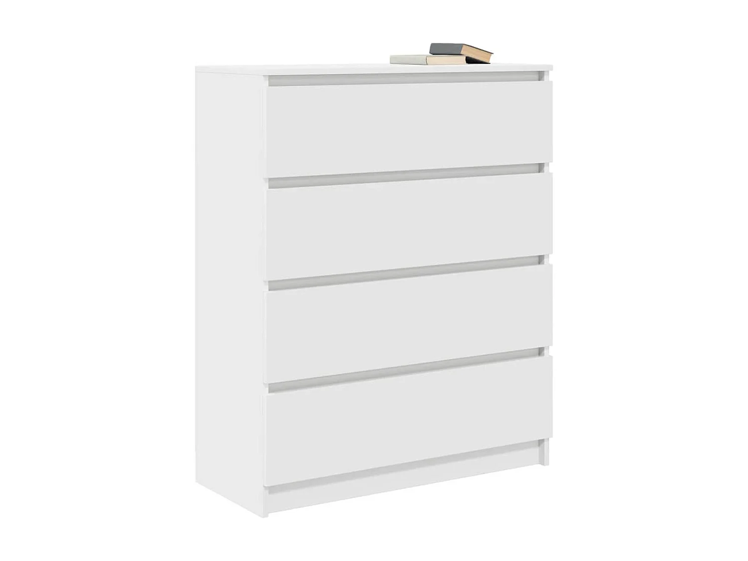 Buffet | Bahut | Meuble de rangement blanc 80x35x99 cm bois d’ingénierie