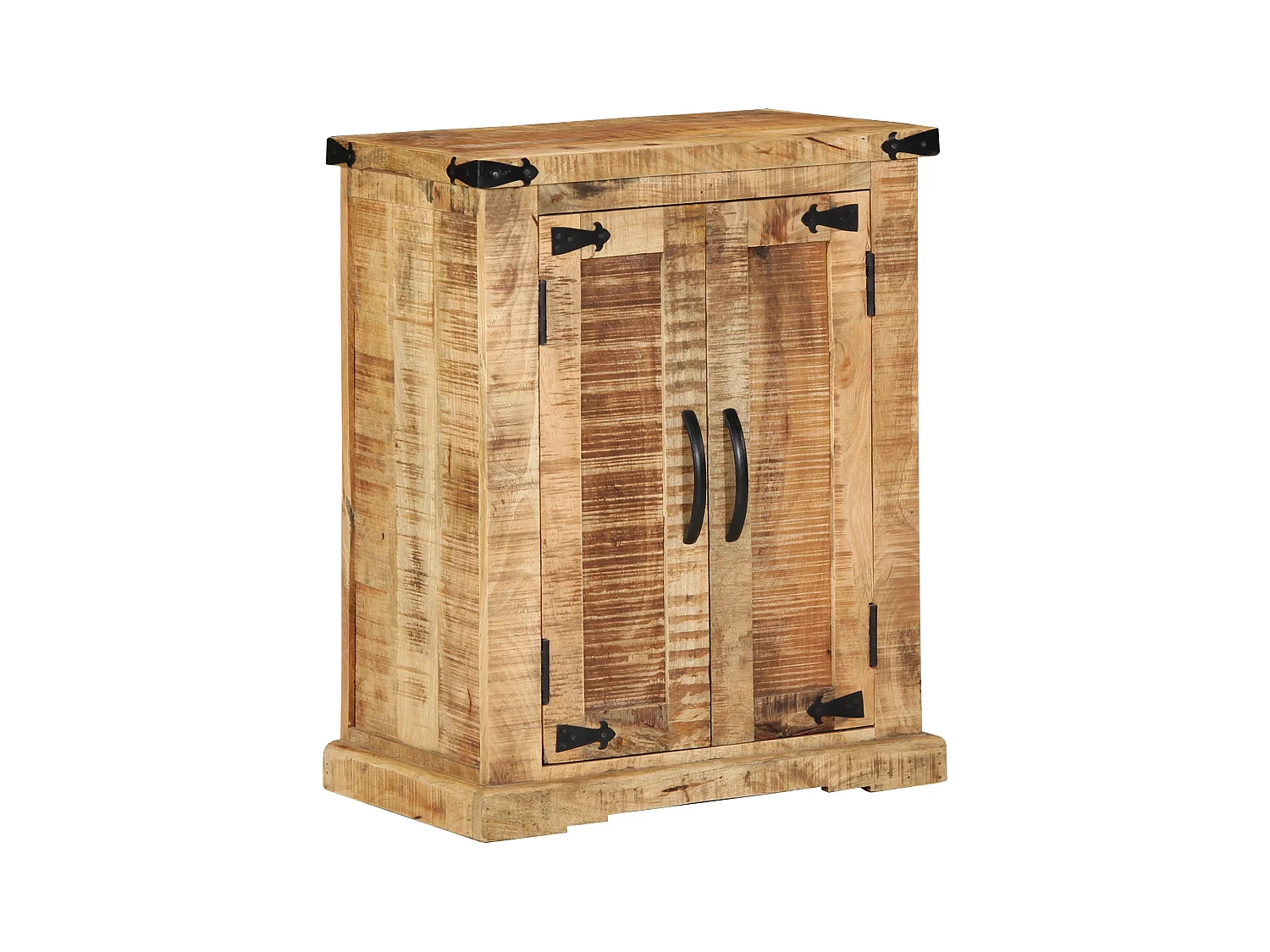 Buffet | Bahut | Meuble de rangement 55x35x70 cm Bois massif Mangue brut