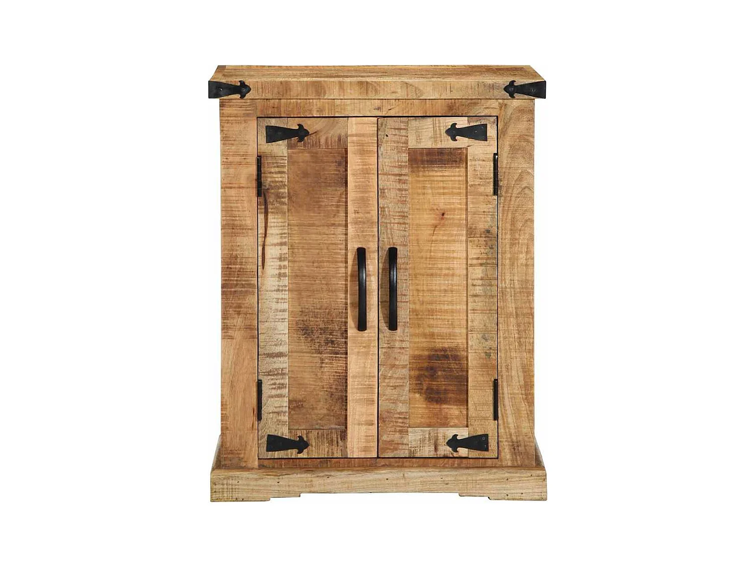 Buffet | Bahut | Meuble de rangement 55x35x70 cm Bois massif Mangue brut