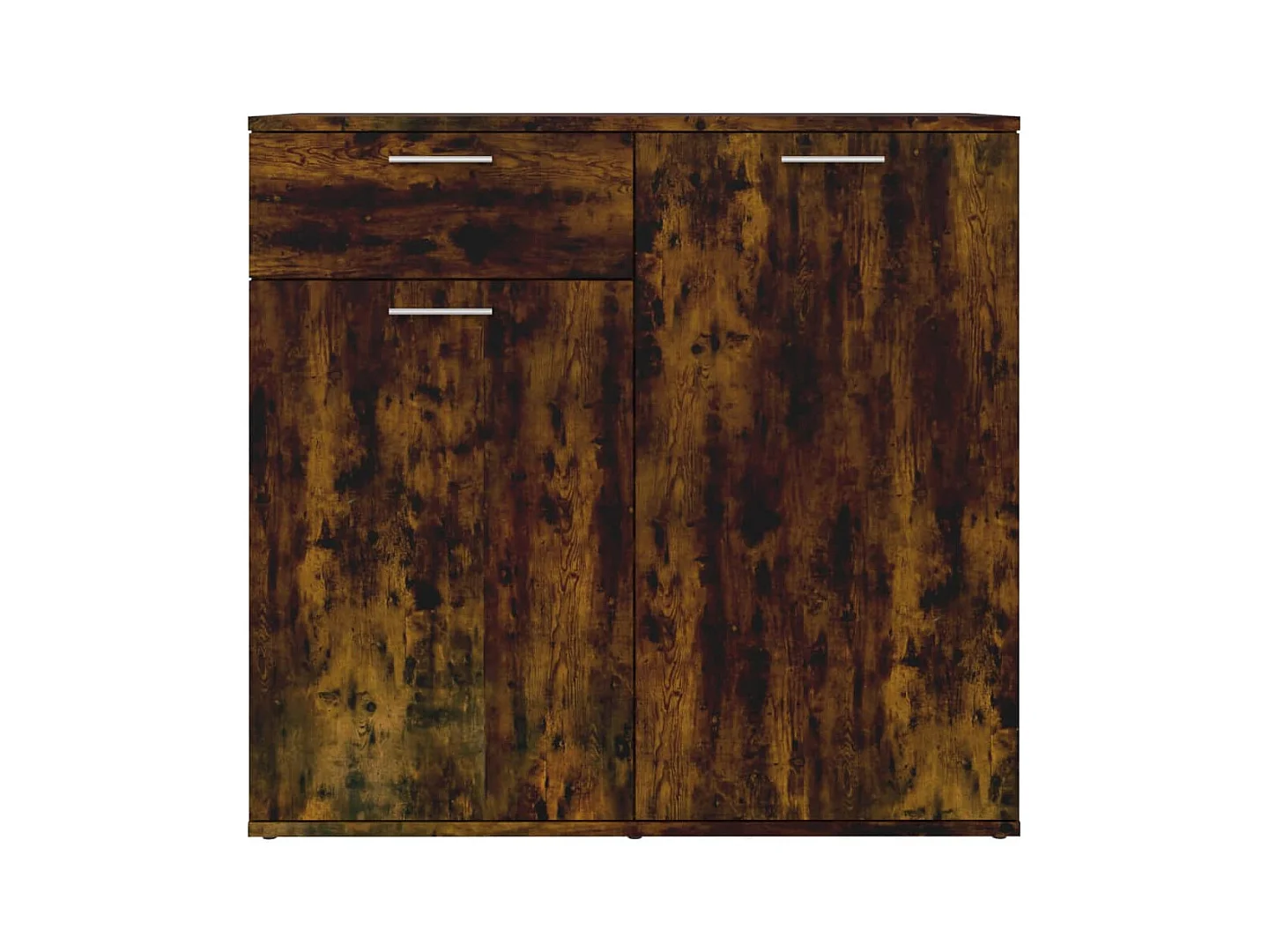 Buffet | Bahut | Meuble de rangement Chêne fumé 80x36x75 cm Bois d'ingénierie