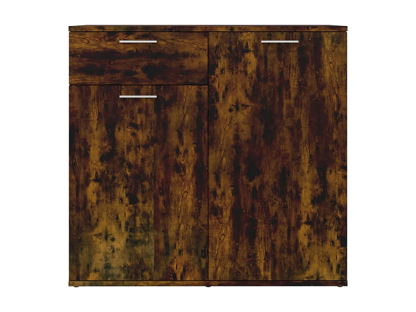 Buffet | Bahut | Meuble de rangement Chêne fumé 80x36x75 cm Bois d'ingénierie