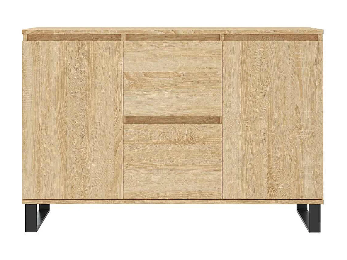 Buffet | Bahut | Meuble de rangement chêne sonoma 104x35x70 cm bois d'ingénierie