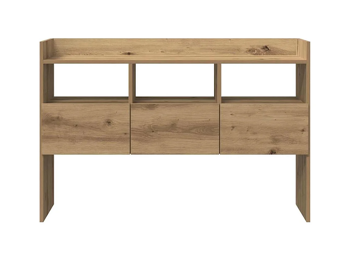 Buffet | Commode à tiroir | Meuble de rangement chêne artisanal 105x30x70 cm bois d'ingénierie