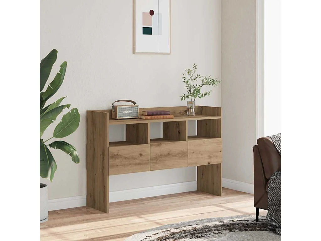 Buffet | Commode à tiroir | Meuble de rangement chêne artisanal 105x30x70 cm bois d'ingénierie