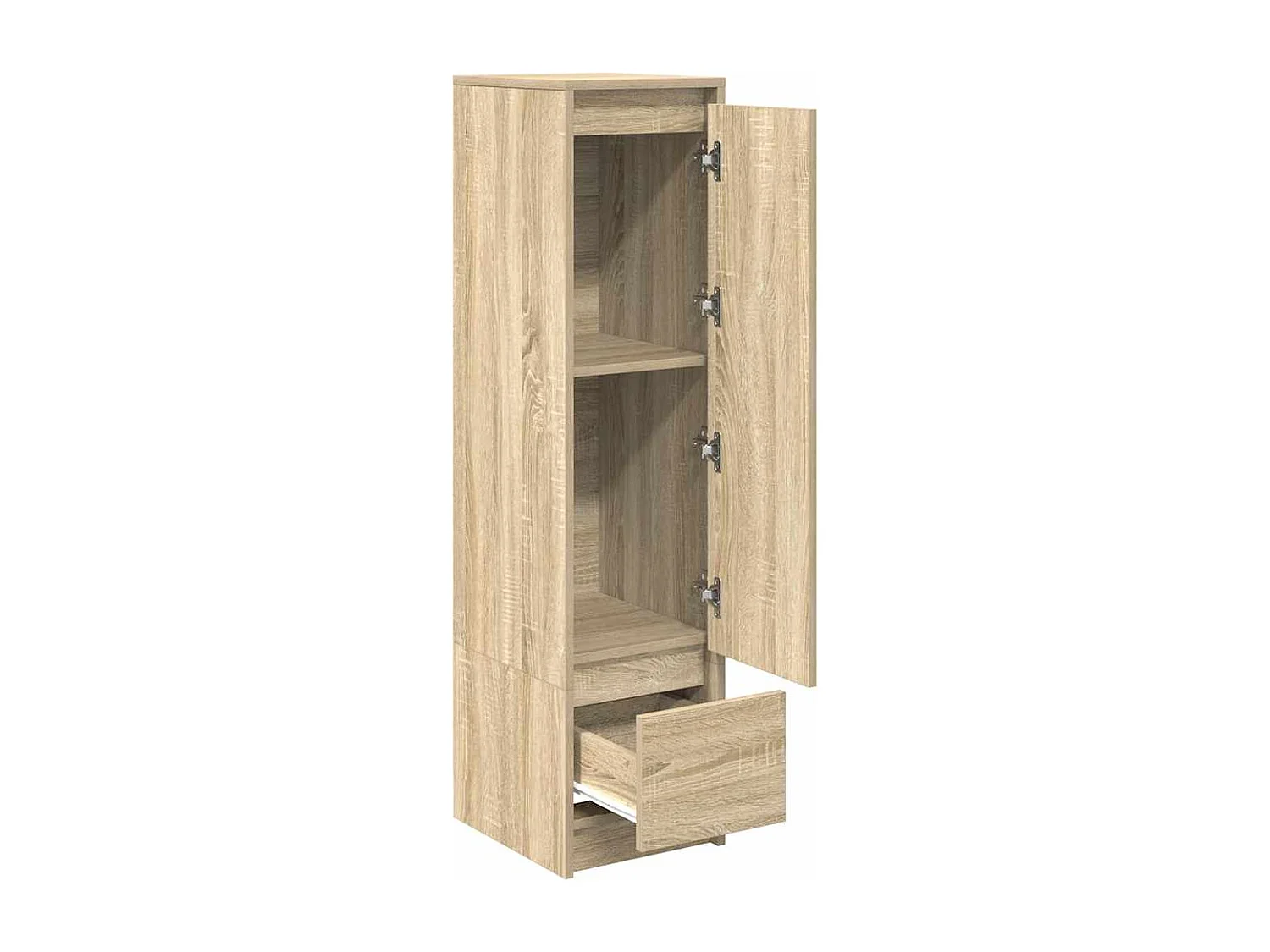 Buffet | Commode à tiroir | Meuble de rangement haut chêne sonoma 29,5x34x119,5 cm bois d'ingénierie