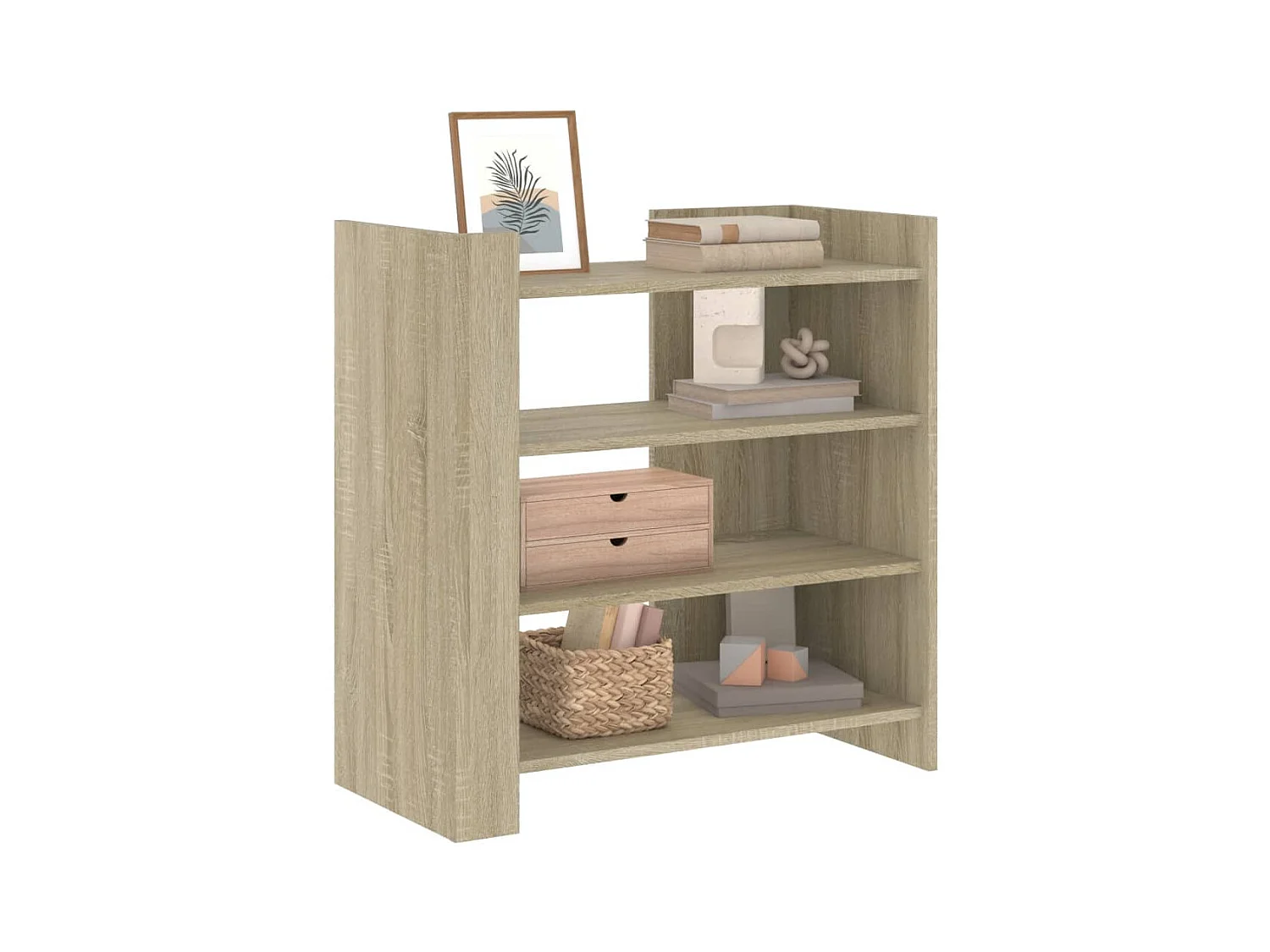 Buffet | Bahut | Meuble de rangement chêne sonoma 73,5x35x75 cm bois d'ingénierie