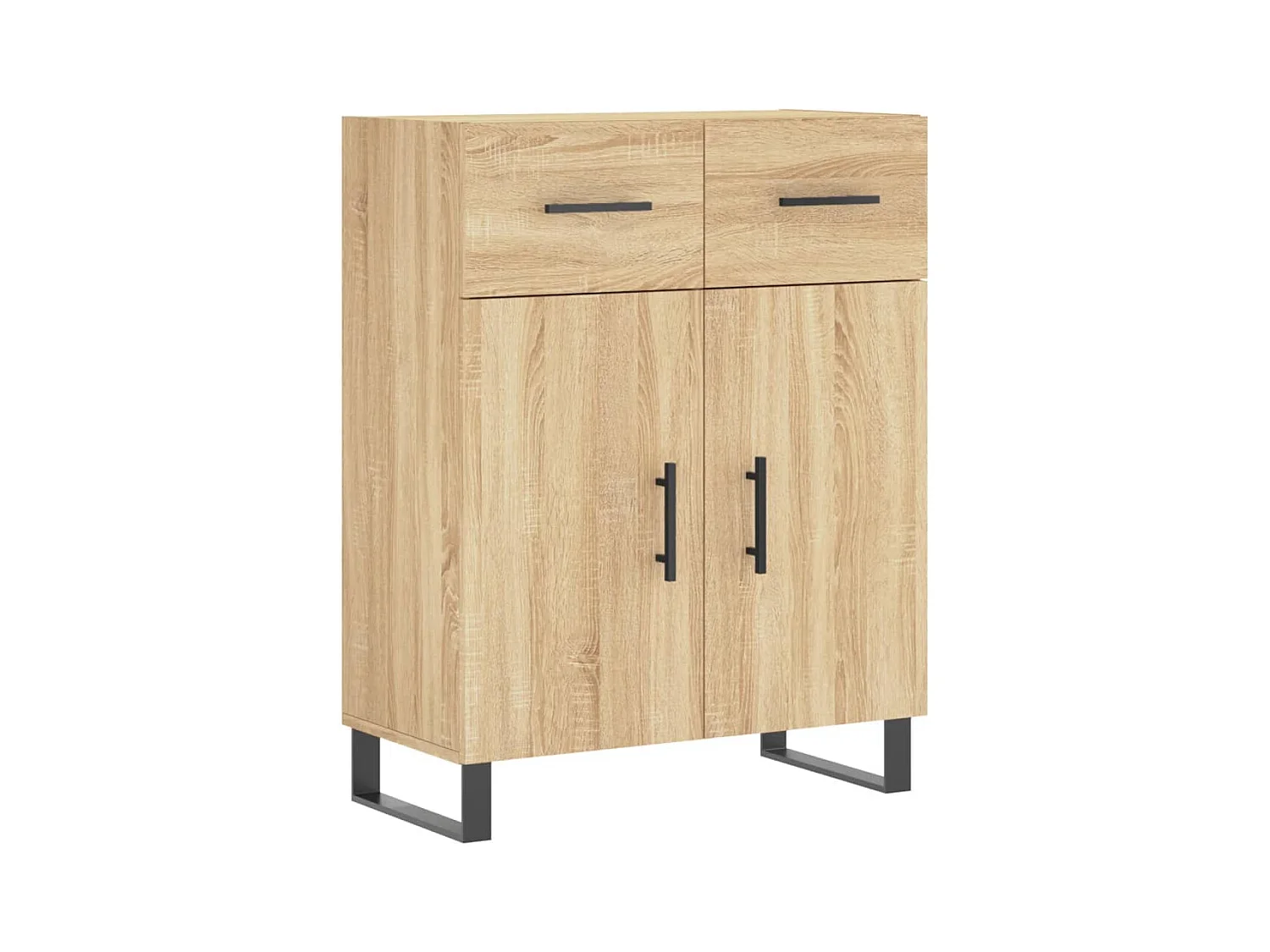 Buffet | Bahut | Meuble de rangement chêne sonoma 69,5x34x90 cm bois d'ingénierie