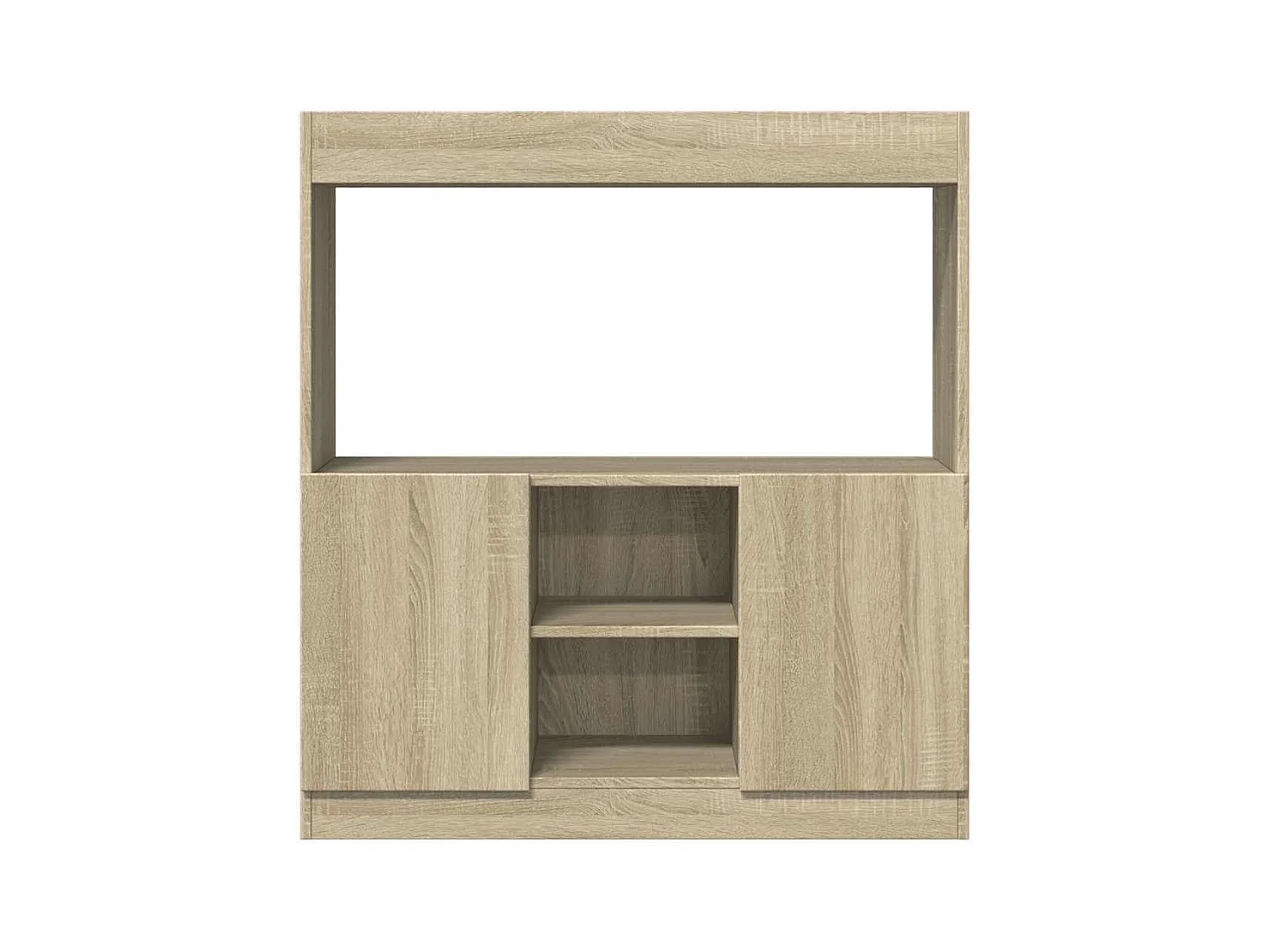 Credenza | Buffet | Armadio Rovere Sonoma 92x33x100 cm in Legno Multistrato