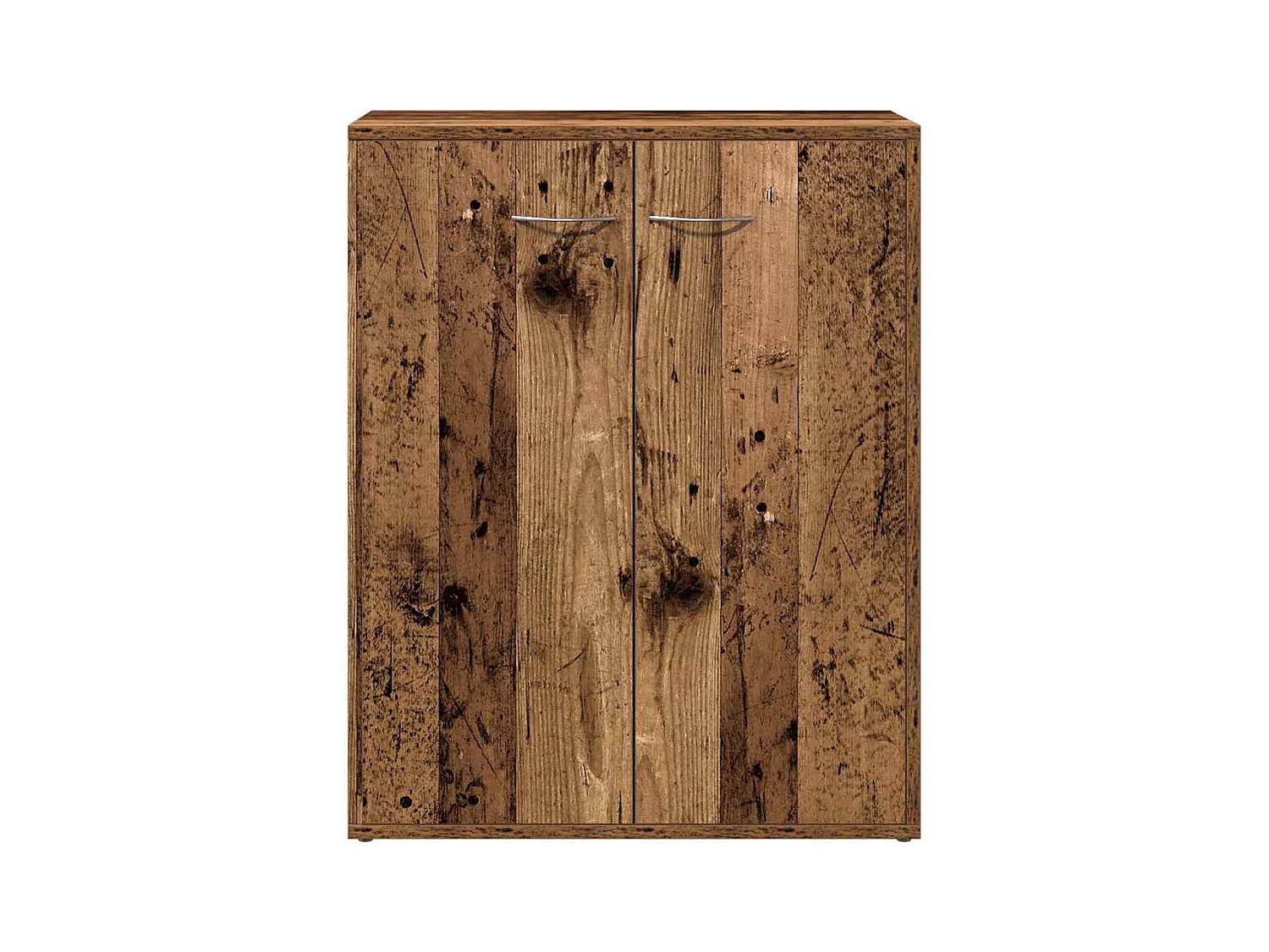 Buffet | Bahut | Meuble de rangement vieux bois 60x30x75 cm bois d'ingénierie