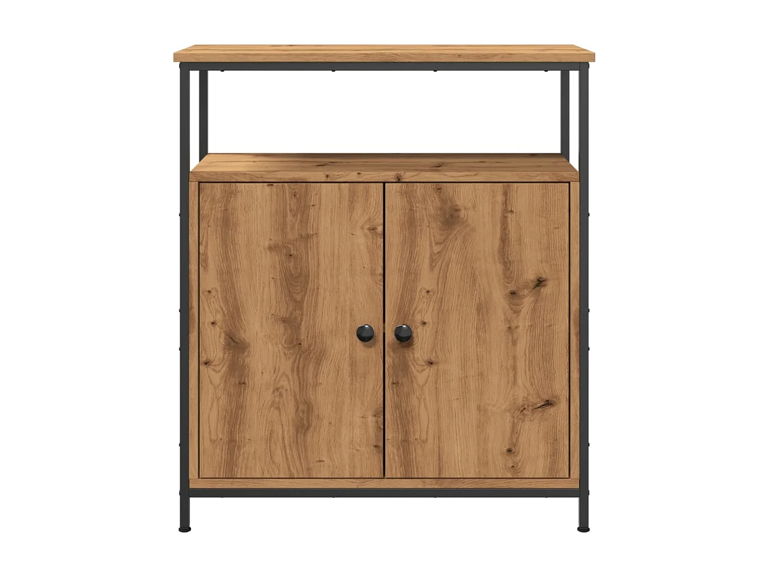 Credenza | Buffet | Armadio Rovere Artigianale 70x30x80 cm in Legno Multistrato
