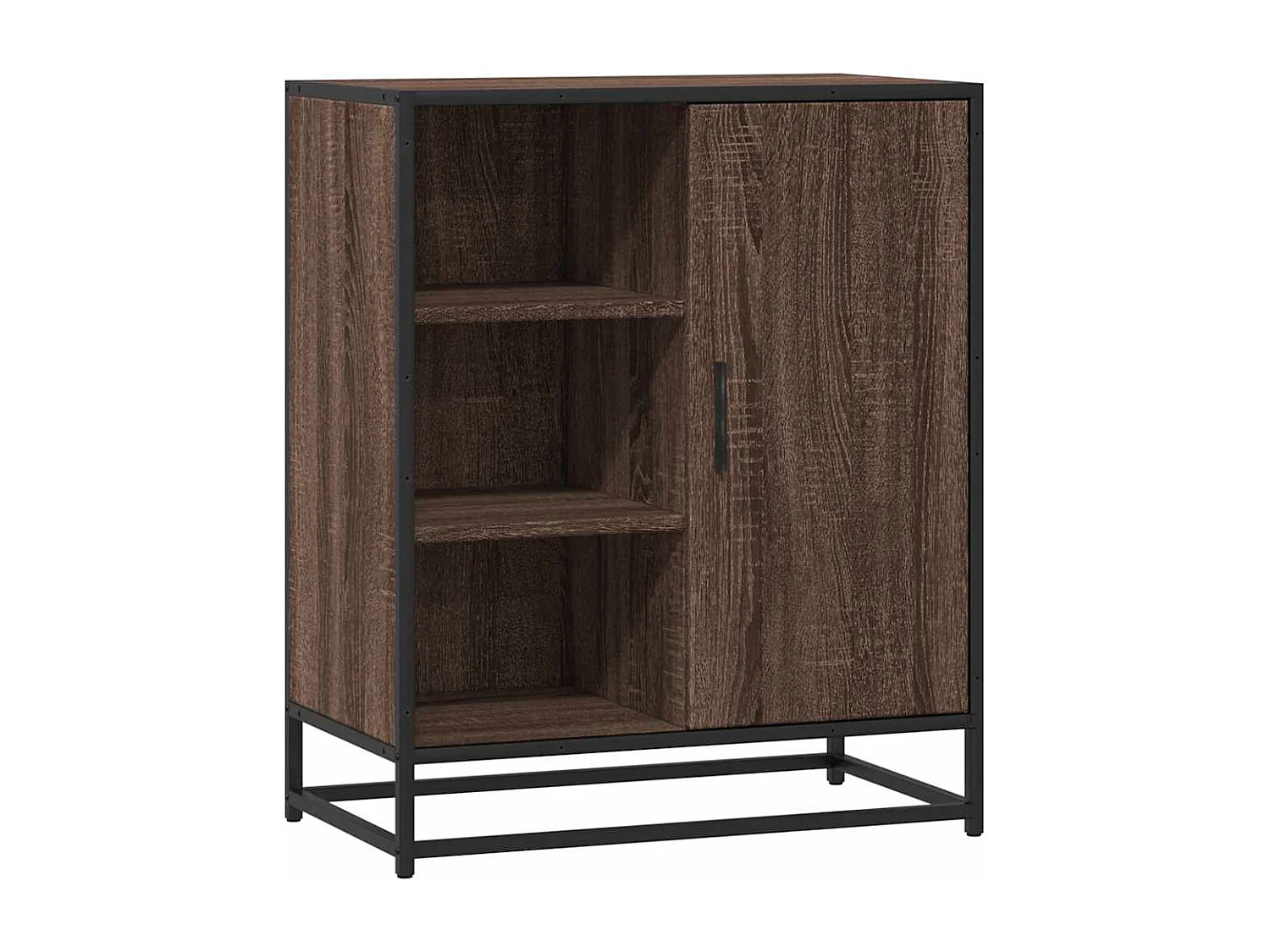 Buffet | Bahut | Meuble de rangement chêne marron 62x35x76 cm bois d'ingénierie