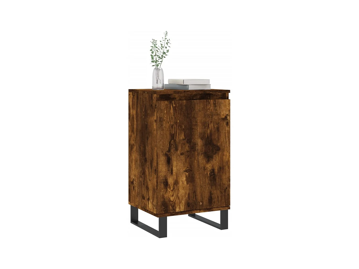 Buffet | Bahut | Meuble de rangement chêne fumé 40x35x70 cm bois d'ingénierie