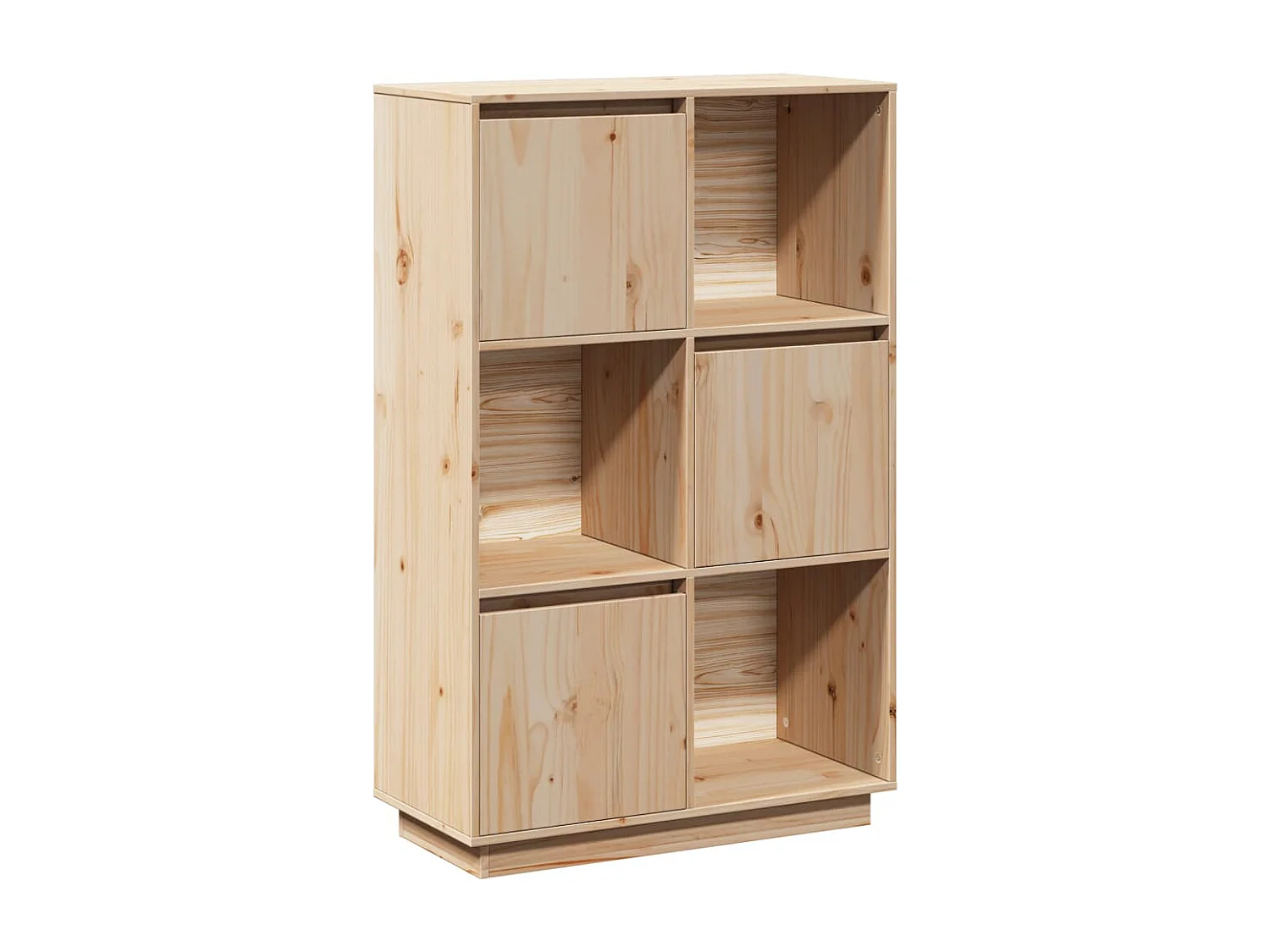 Buffet | Bahut | Meuble de rangement haut 74x35x117 cm Bois massif de pin