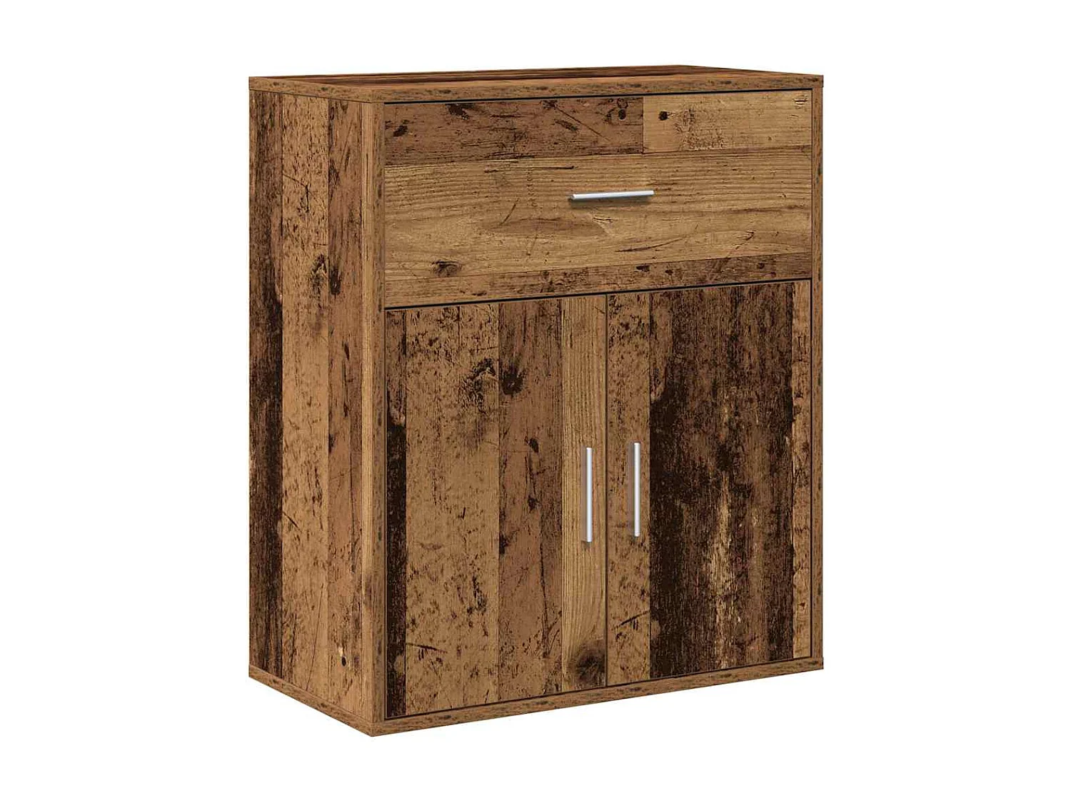 Credenza | Buffet | Armadio Legno antico 60 x 31 x 70 cm Legno multistrato