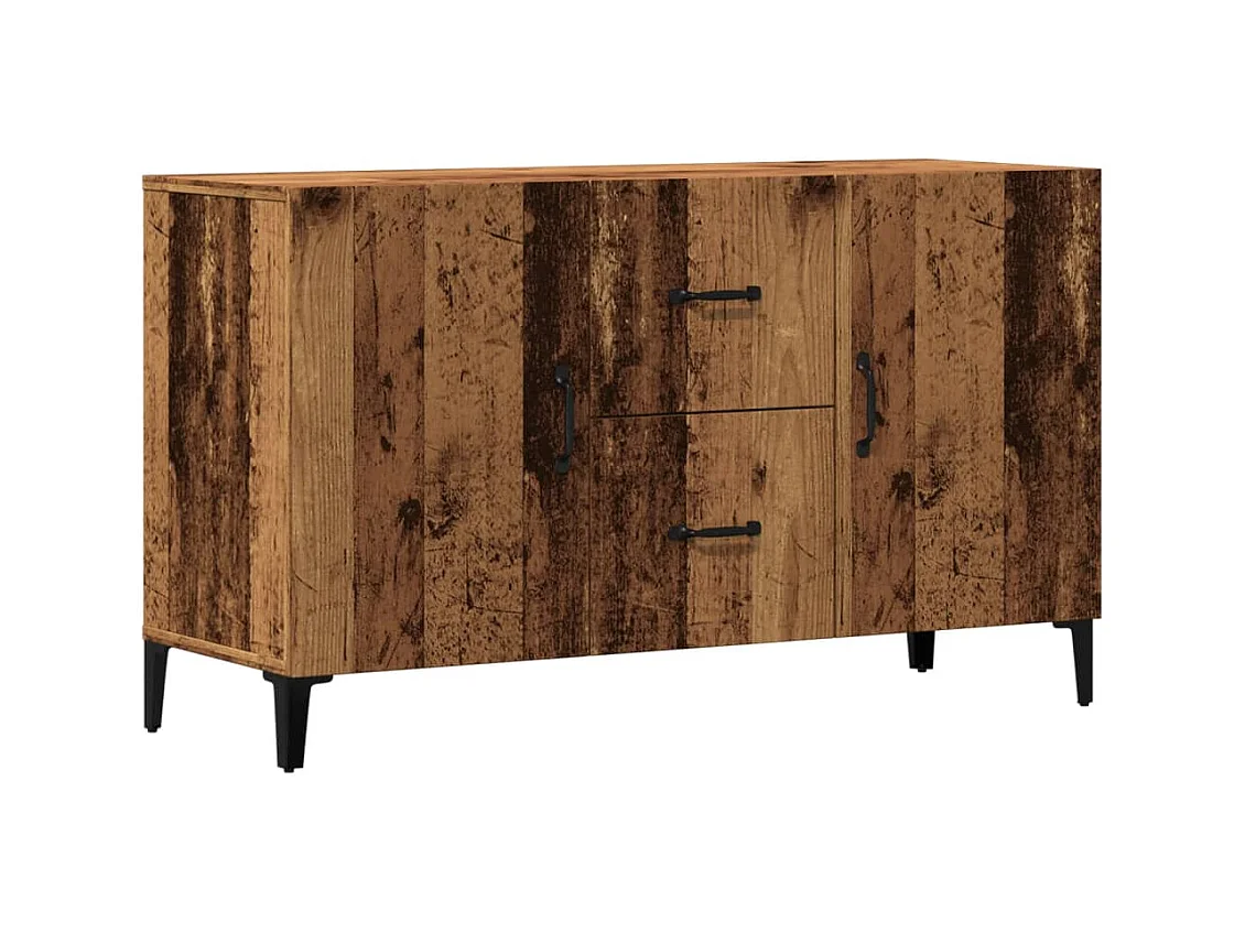 Credenza | Buffet | Armadio Legno Antico 100x36x60 cm in Legno Multistrato