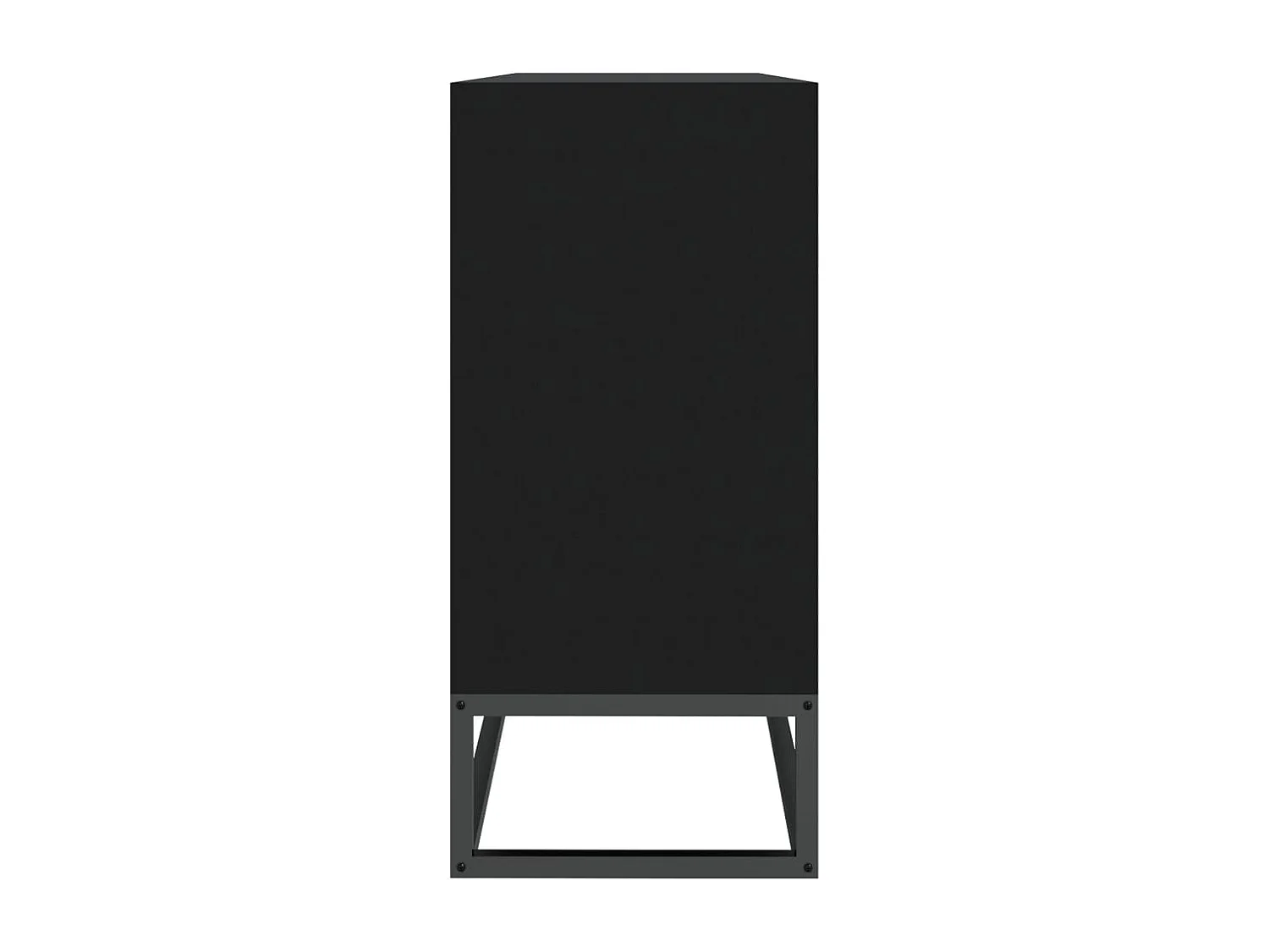 Buffet | Bahut | Meuble de rangement noir 105x30x65 cm bois d'ingénierie