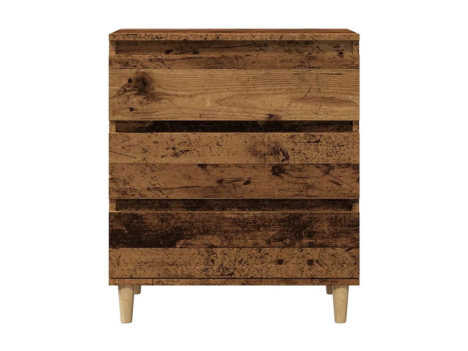 Credenza | Buffet | Armadio Legno Vecchio 60x35x70 cm in Legno Multistrato