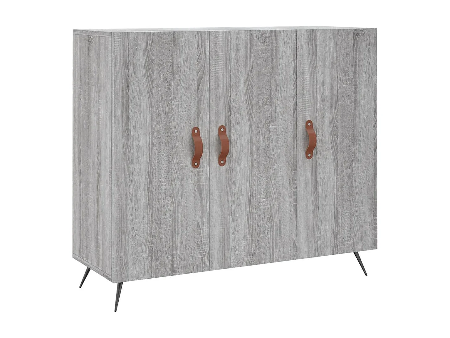 Buffet | Bahut | Meuble de rangement sonoma gris 90x34x80 cm bois d'ingénierie