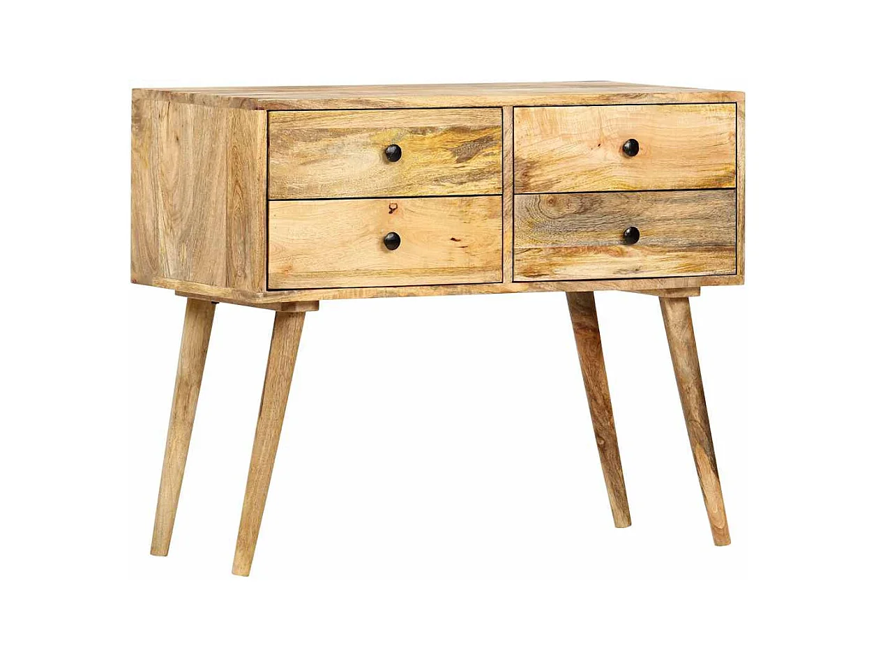 Buffet | Commode à tiroir | Meuble de rangement 85 x 40 x 71 cm Bois de manguier massif
