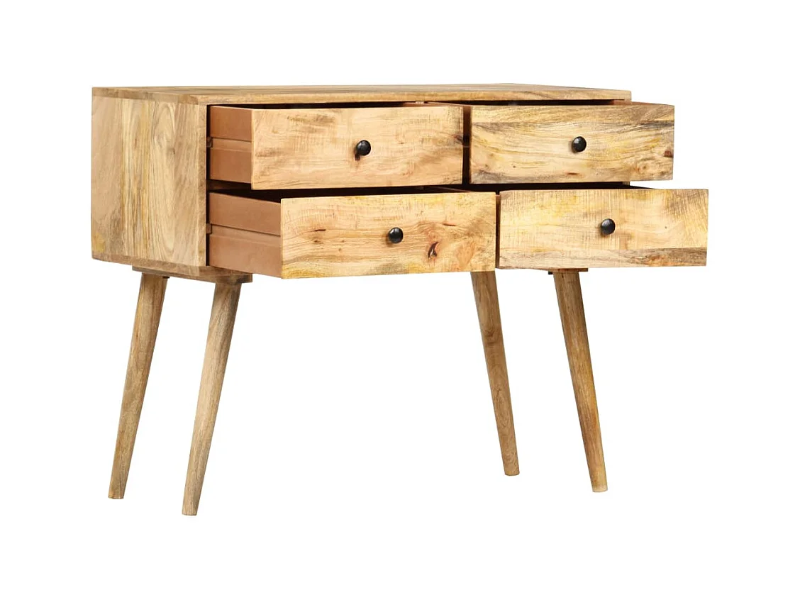 Buffet | Commode à tiroir | Meuble de rangement 85 x 40 x 71 cm Bois de manguier massif