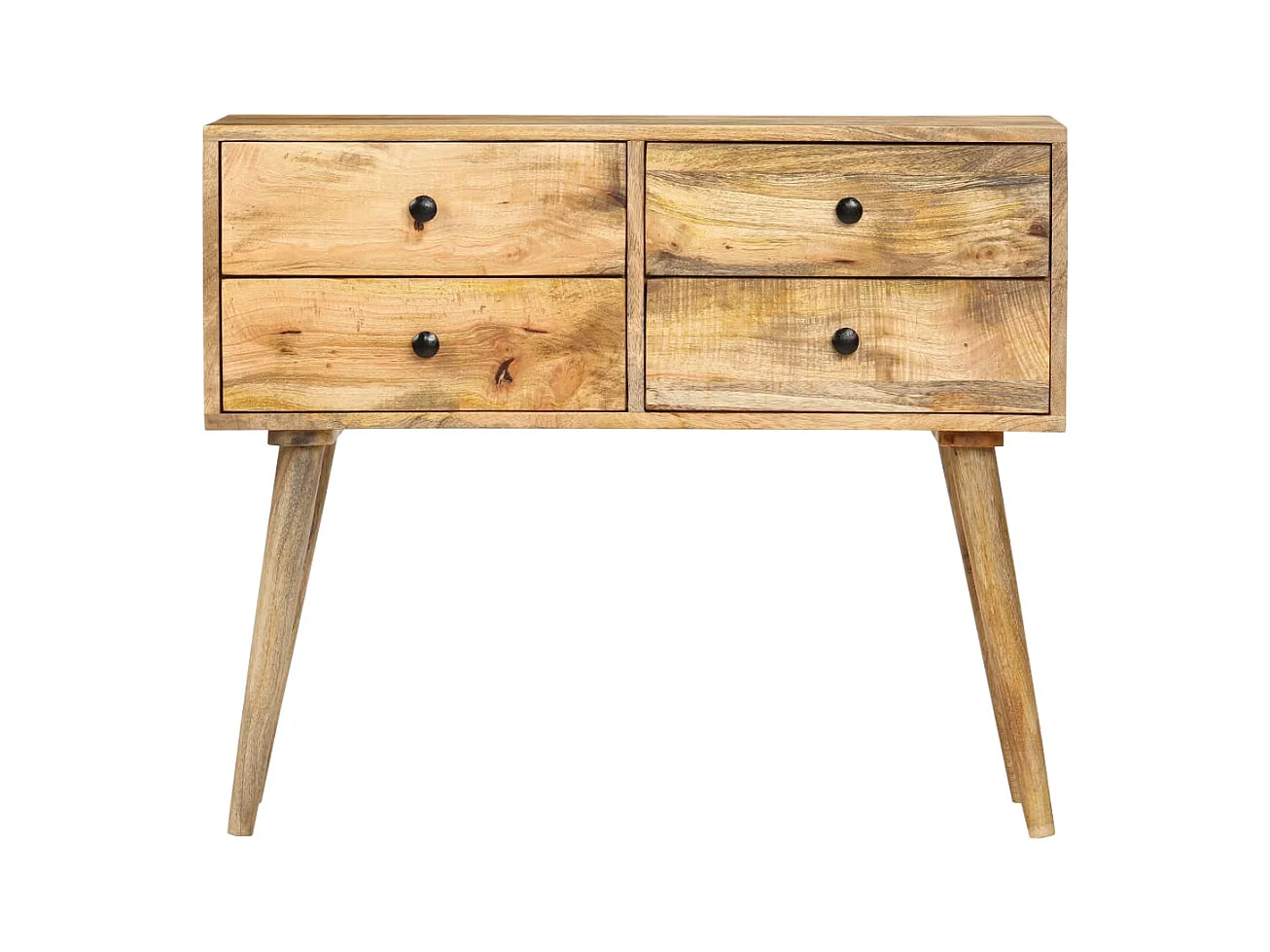 Buffet | Commode à tiroir | Meuble de rangement 85 x 40 x 71 cm Bois de manguier massif