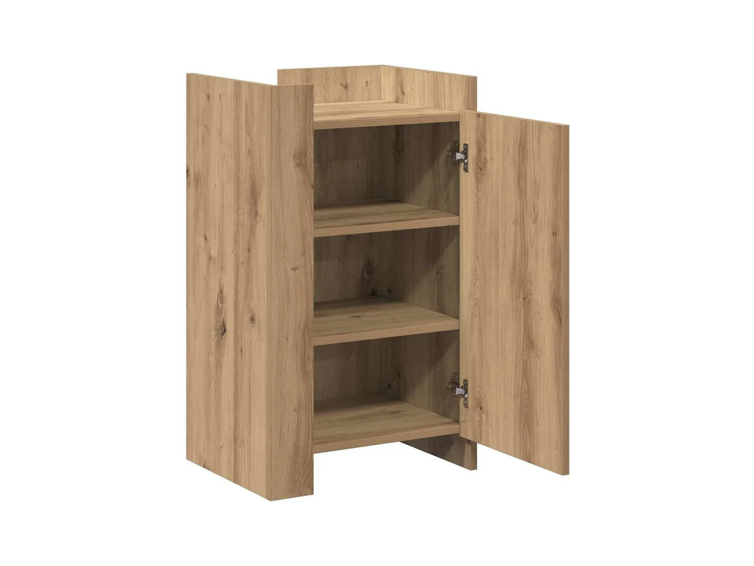 Buffet | Bahut | Meuble de rangement en chêne 45x35x75 cm Bois d'ingénierie