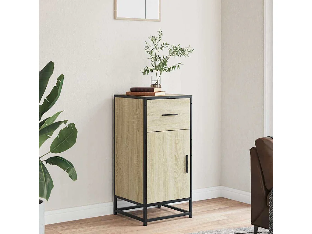 Credenza | Buffet | Armadio Rovere Sonoma 35,5x35x76 cm in Truciolato