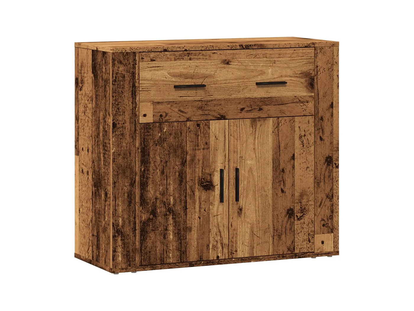 Credenza | Buffet | Armadio Legno Vecchio 80x33x70 cm in Truciolato