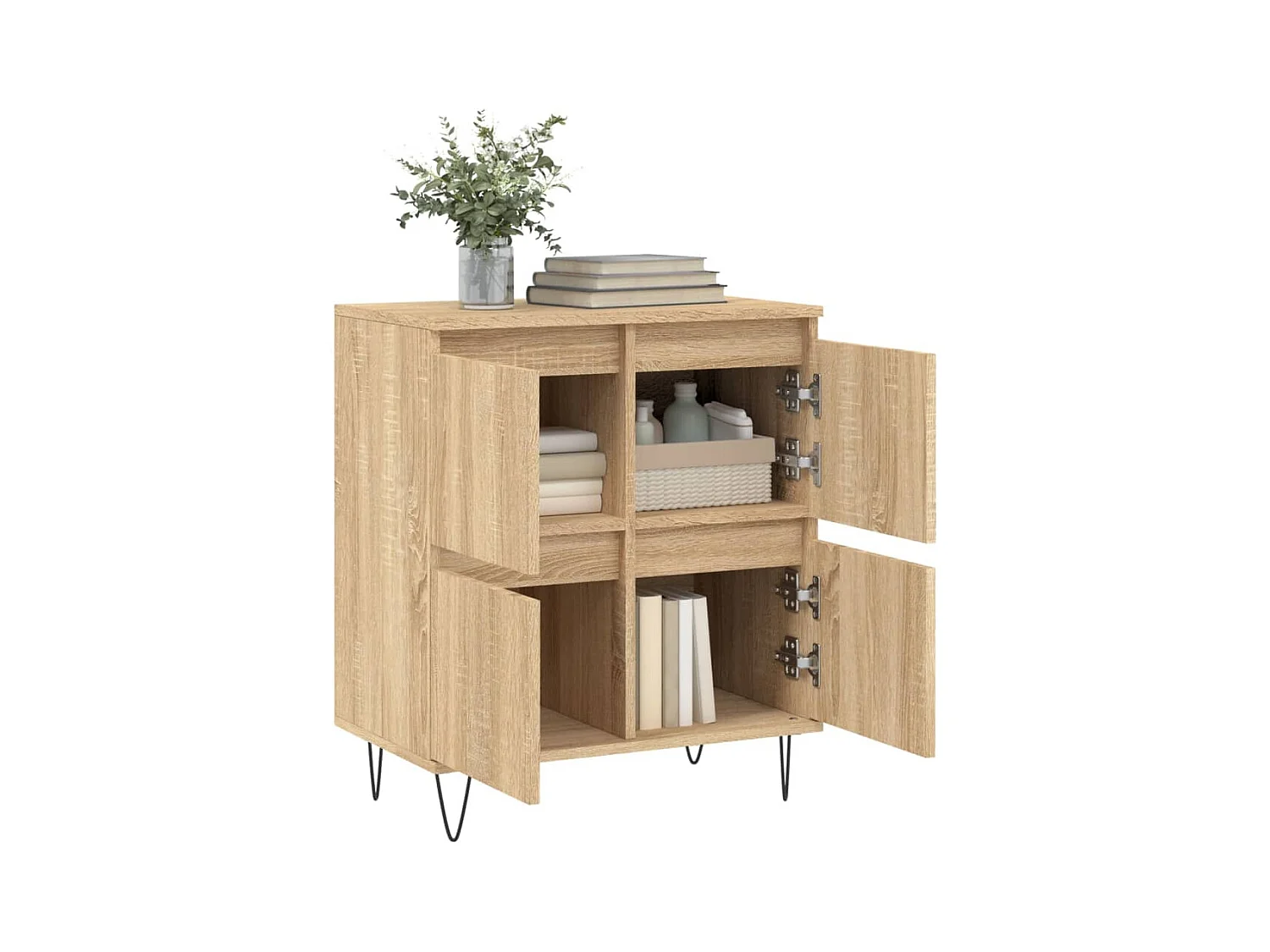 Buffet | Bahut | Meuble de rangement Chêne sonoma 60x35x70 cm Bois d'ingénierie