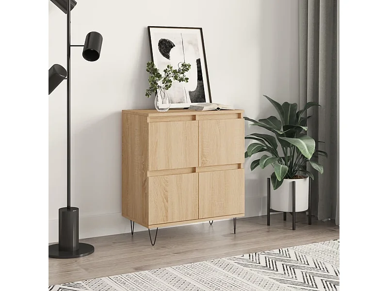 Credenza | Buffet | Armadio Rovere Sonoma 60x35x70 cm in Legno Multistrato